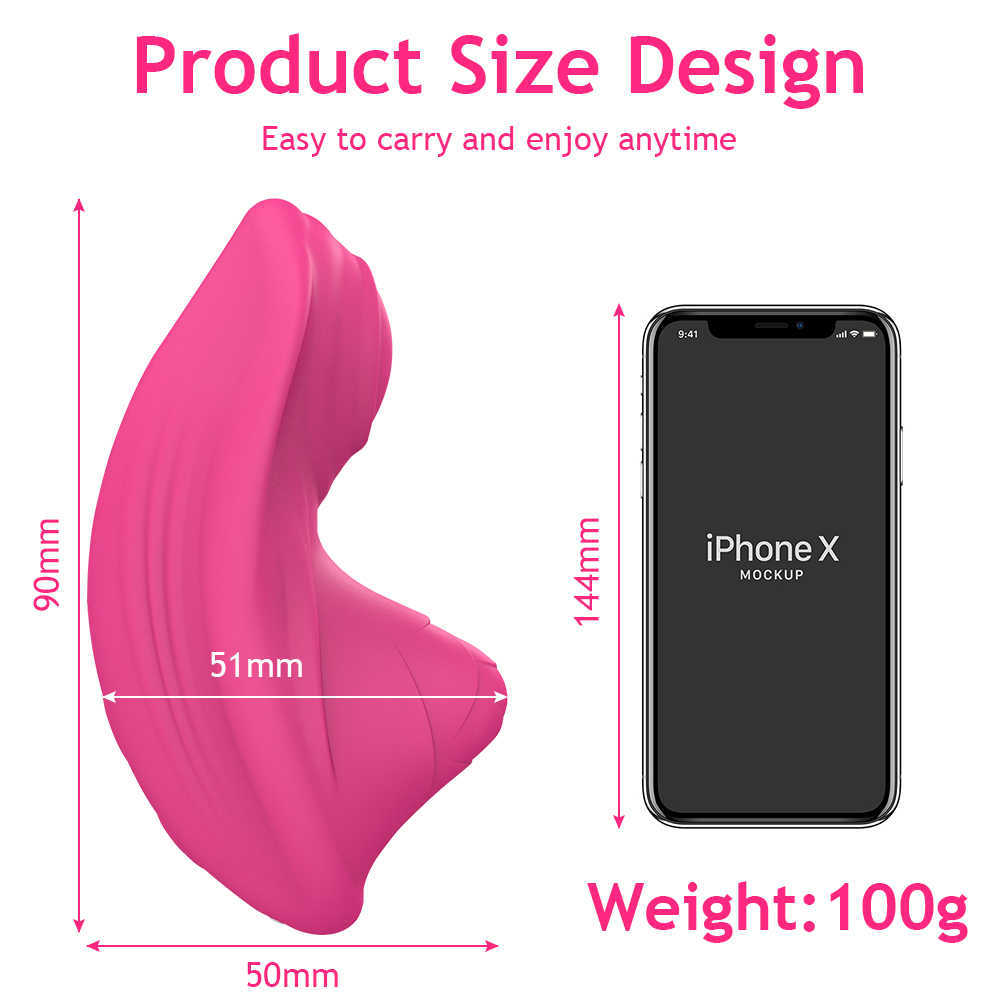 Nxy Vibromasseur Bluetooth g Spot Vibromasseur App Télécommande Langue Léchage Vagin Clitoris Stimulateur Vibrant Gode Sex Toys pour Femmes Adultes 230310