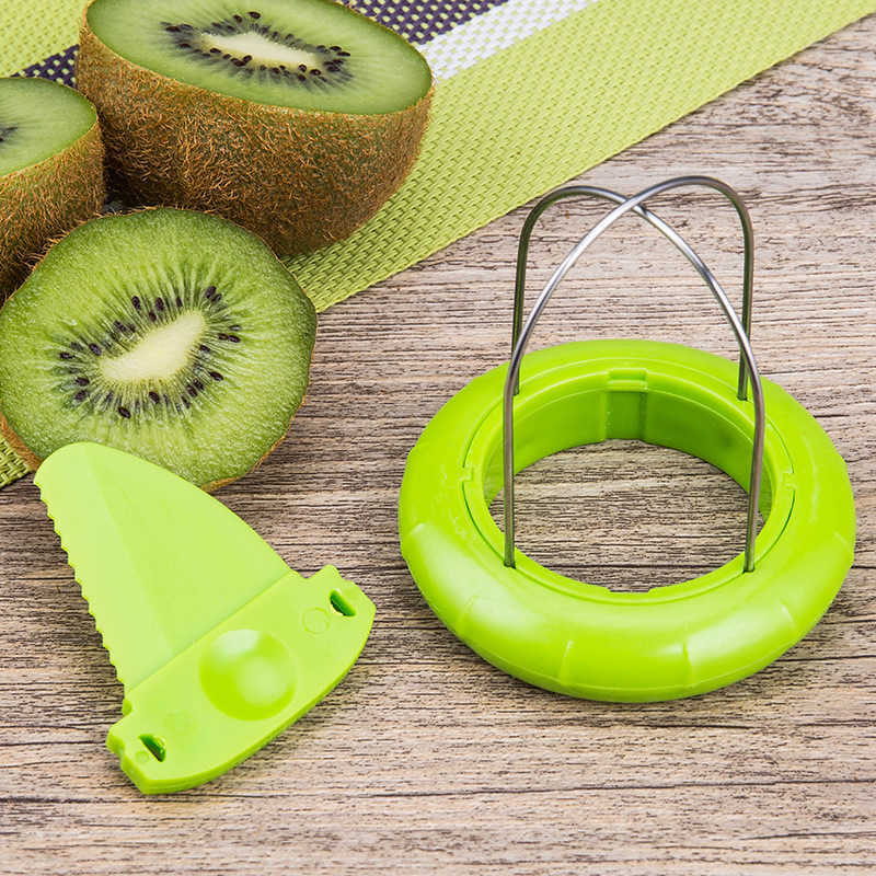 Kiwi Cutter Kitchen Detachable Creative Fruit Peeler Salad Cooking Tools Lemon Peeling Gadgets Kitchen Gadgets and Accessories