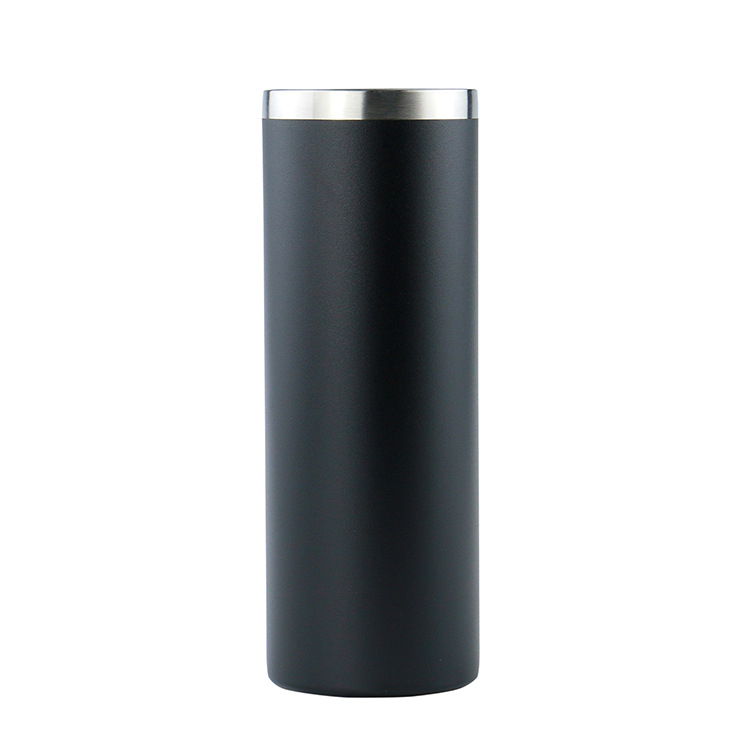 Groothandel! 21 kleuren 20oz RVS Magere Tumbler 600ml betaal vandaag verzend vandaag Slim Tumbler Dubbelwandig Vacuüm A0094