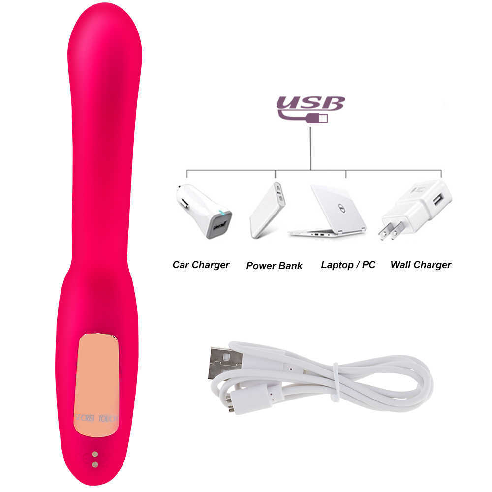 Nxy Vibrators Silicone Clitoris Vibrator pour Stimuler le point G 16 Modes Gode Lapin Étanche Vibrant Érotique Sex Toys Femmes 230310