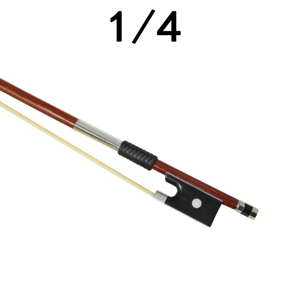 1/4 1/8 1/10 Violin Bow Horsehair Beginner Practice Professional Violins Accessories Stringed Instruments Parts