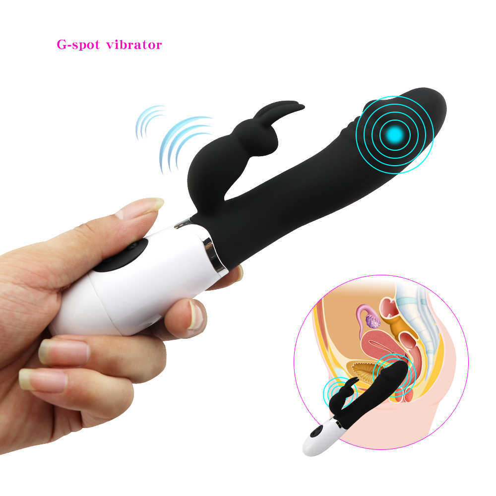 Nxy vibratori realista vibratore dildo punto g coniglio 10 modalità stimolatore clitoride massaggiatore vaginale giocattolo erotico donne masturbatore 230310