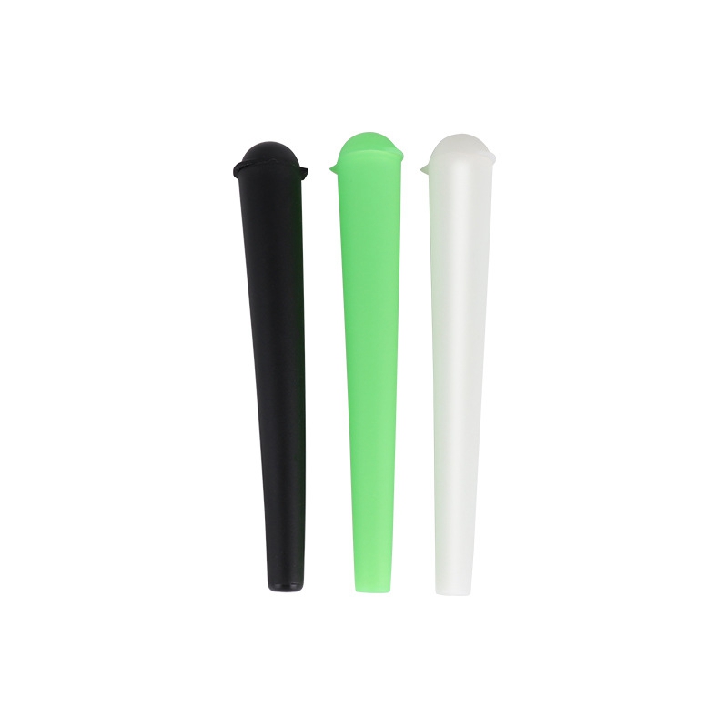 Fumer Coloré Stylo En Plastique Style Portable Herbe Sèche Tabac Preroll Rolling Roller Cigarette Porte-Cigare Stash Case Cone Corne Boîte De Rangement Tube