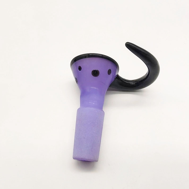 DPGB055 Raucherzubehör 14 mm 18 mm Bong-Schieber aus farbigem Glas