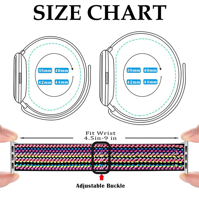 Apple Watch Ultra 49mm Band 45mm 45mm 44mm 40mm 42mm 38mmブレスレットウォッチバンドナショナルウィンドIWATCHシリーズ8 7 6 SE 5 4 4 3