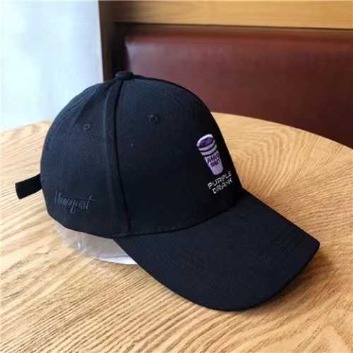 Cappellini con sfera ricamati marca viola bevuto cappello da papà le donne berretto da baseball regolabile in cotone con cappuccio hip hop estivo K pop cappello snapback Me152r