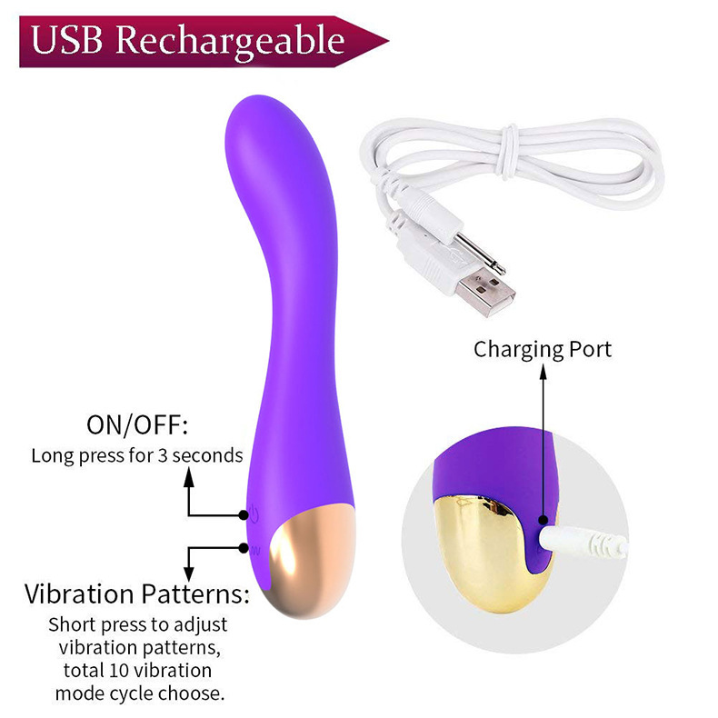 Vibratori ricaricabili AV Femmina G Spot Masturbazione Massaggiatore Stimolatore clitorideo Giocattoli adulti del sesso