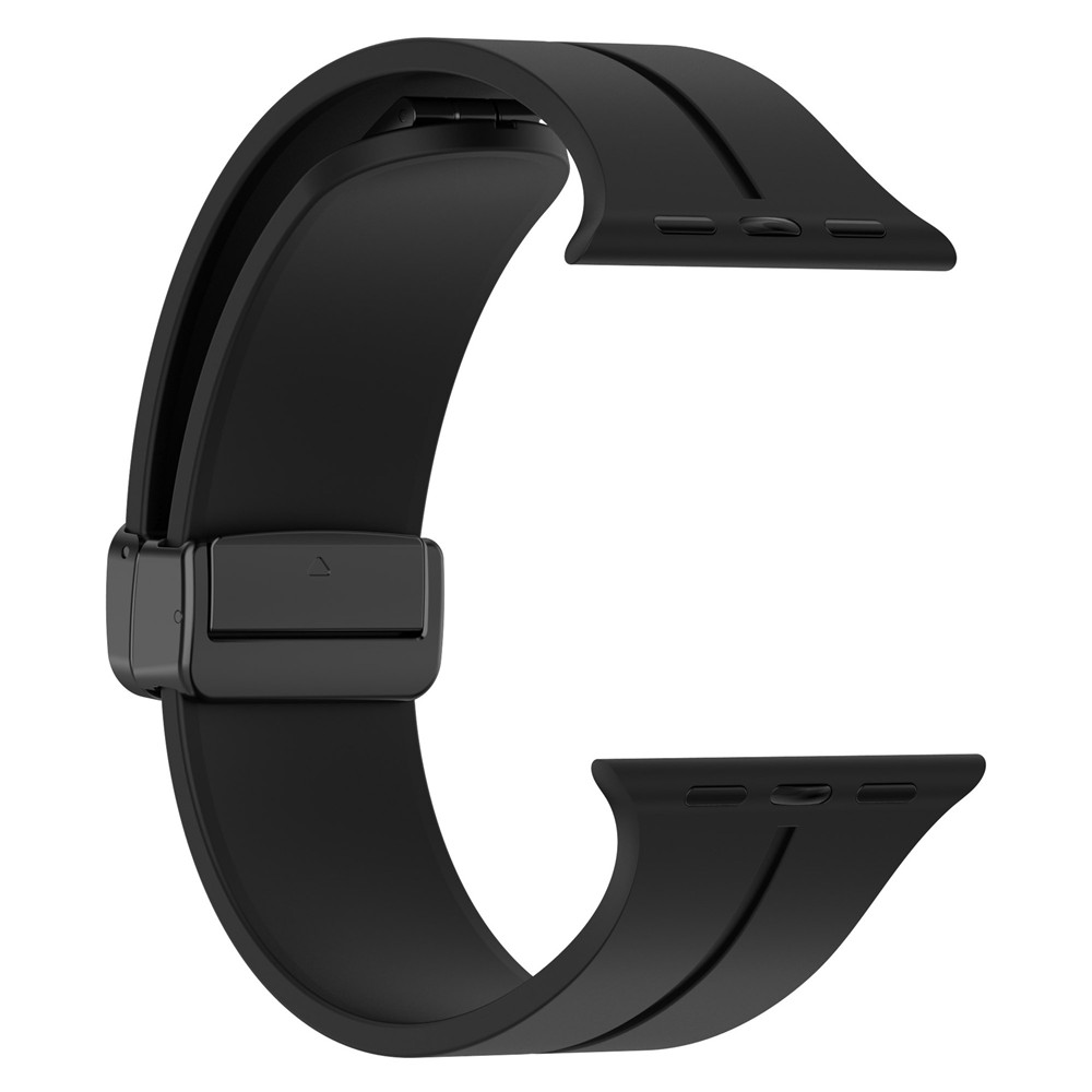 Magnetic Strap For Apple Watch Ultra band 49mm 44mm 45mm 41mm 40mm 42mm 38mm Silicone Correa Bracelet iWatch Series 8 se 7 6 5 4