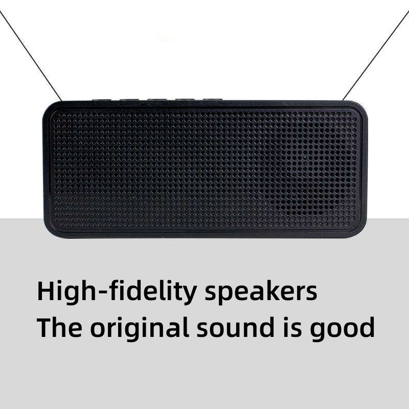 Bluetooth speaker Alansi G50 mini mirror Bluetooth speaker high-end gift portable household plug-in card alarm clock cross-border stereo fashion Portable speaker