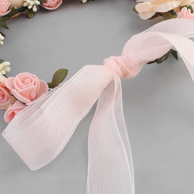 Couronne Boho pour femmes et filles, diadèmes et couronnes florales, couvre-chef de mariage