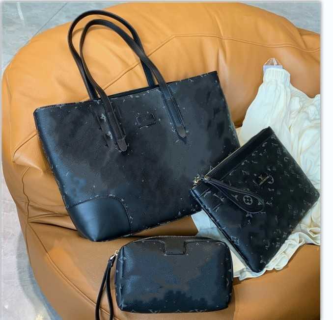 Lüks tasarımcı lvvs tote çanta çanta omuz crossbody çanta tote yeni kadın moda dokulu deri omuz 3 arada set büyük kapasiteli totebags fabrika satış