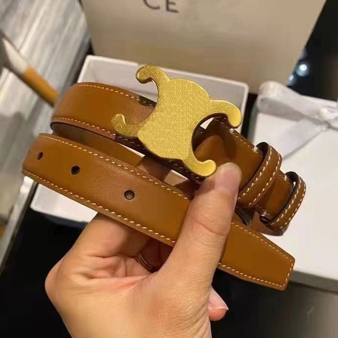 حزام للنساء من الجلد الأصلي 2 5 سم عرض جودة عالية من أحزمة المصمم S buckle