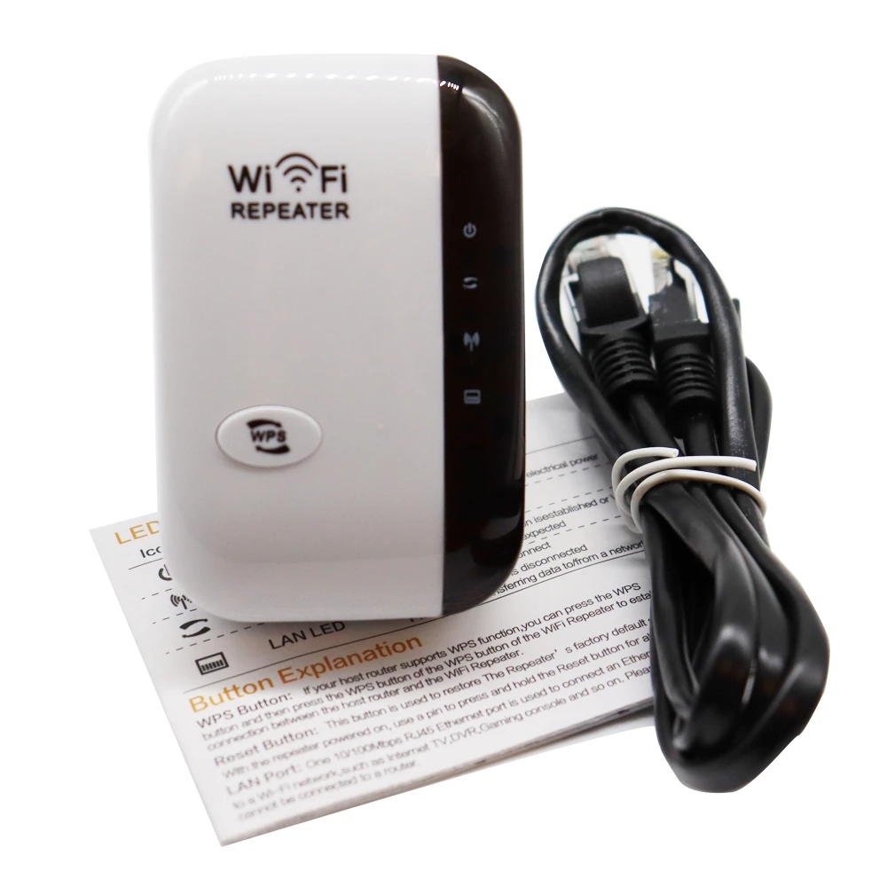 Wireless Wi-Fi Extender Ripetitore WiFi Amplificatore Wi Fi 802.11b/g Booster Ripetitore Wi Fi Range Reapeter Punto di accesso