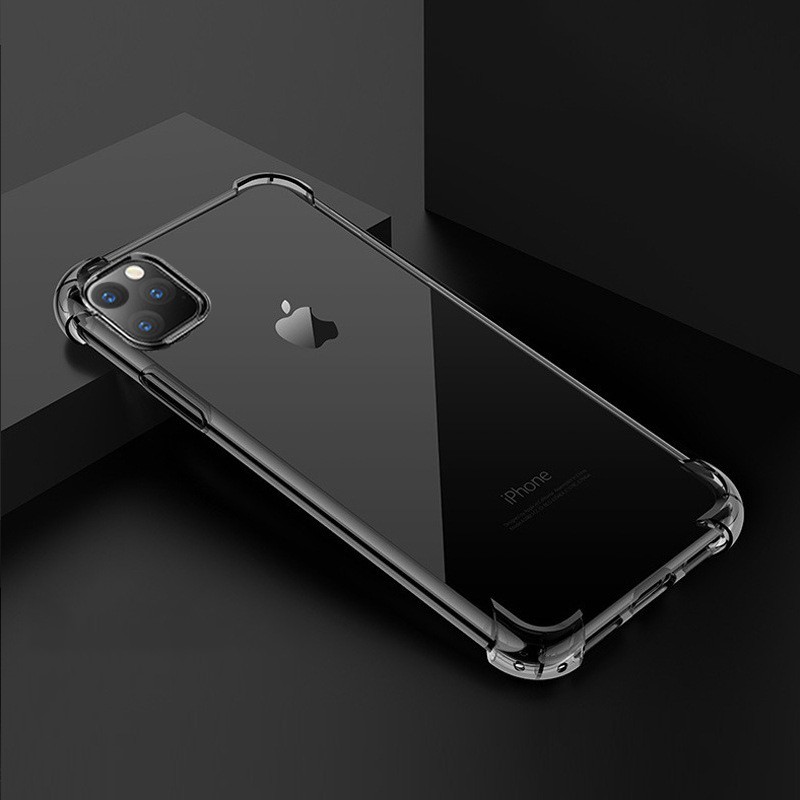 iPhone14promax携帯電話ケースエアバッグアンチフォール電話ケースApple 12/13透明なシリコンケースフルパックフルパックウルトラ薄膜アンチフォールエアバッグTPU材料