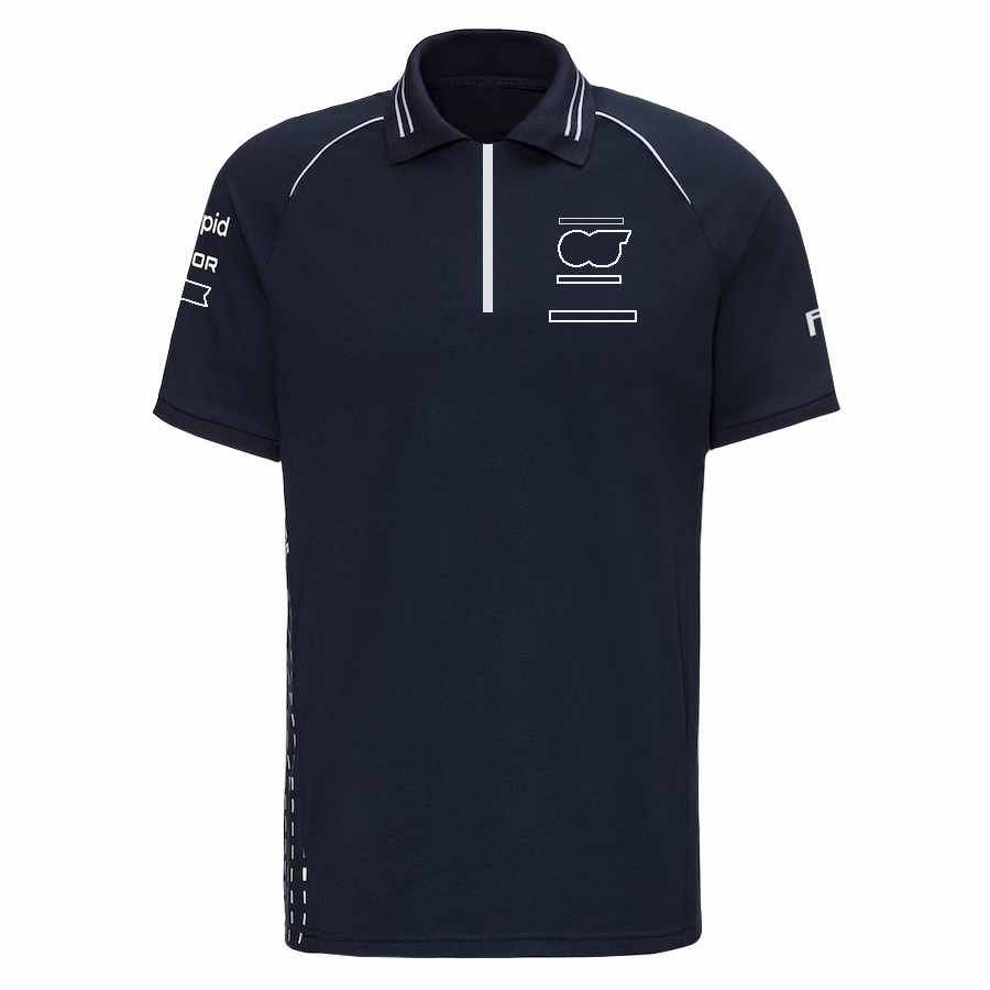 Nuevas camisetas para hombres y mujeres Fórmula Uno F1 Polo Ropa Top Racing Team Jersey Temporada Tops Verano Secado rápido 7ua5