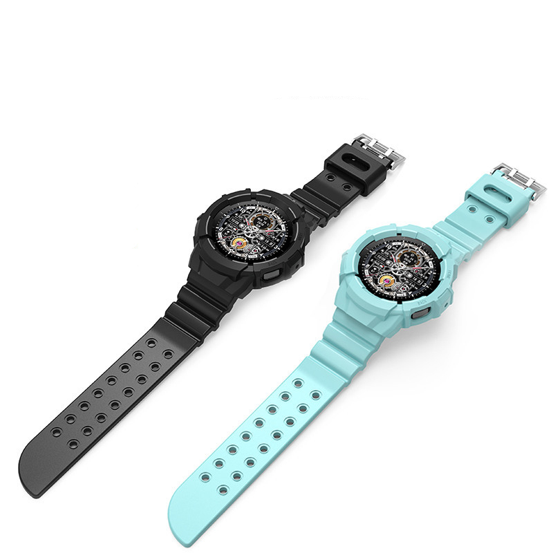 Étui de protection en Silicone souple pour Samsung Galaxy Watch 5, housse de bracelet 40mm 44mm 45mm