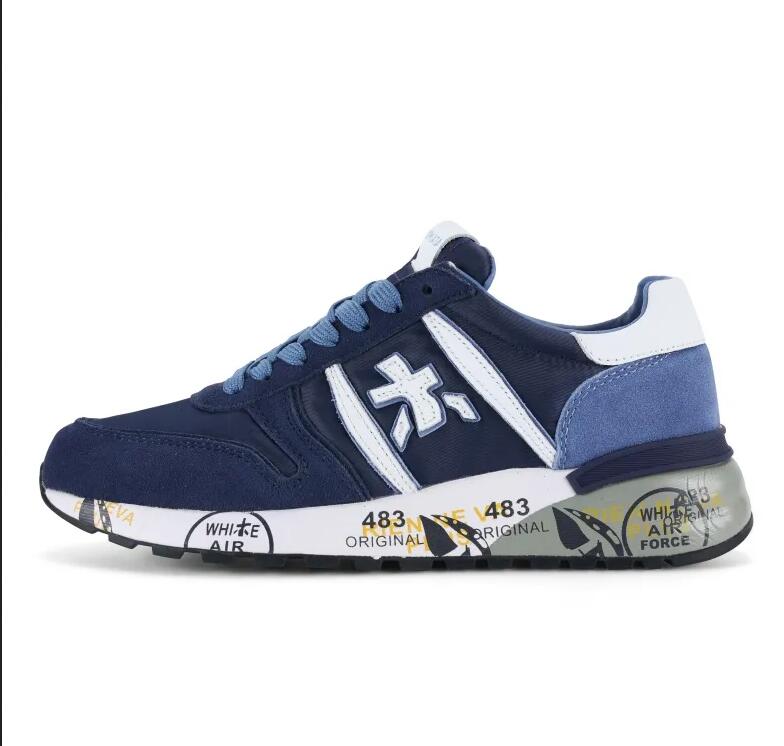 Premiata Steven Mick Sneakers Running Shoes Versatile Casual Sneaker Mix Materials and High Quality Leathers Workout Cross Training Heritage Shoe Yakuda Store