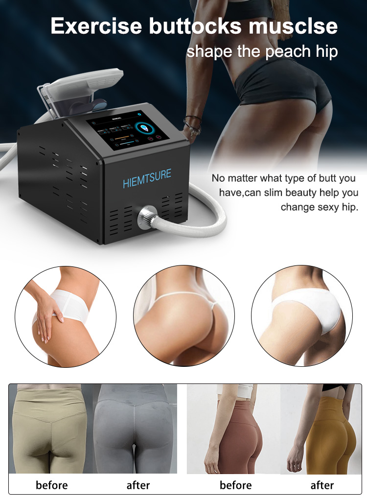 Skönhetsartiklar Ny bärbar muskelstimulator Body Shape EMS Body Sculpting Slimming System Em Slim Machine for Home Use Electro Stimulation Machine