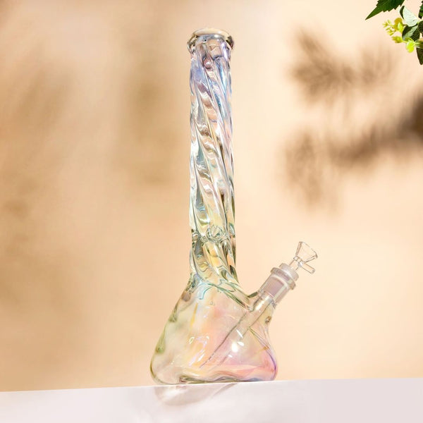 Glazen bong waterpijpen glazen bedwelmende dab rigs downstem perc rookpijp chicha roken accessoires dabberbuis met 14 mm kom