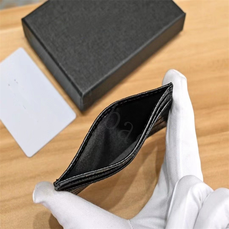 2023 New Card Holders For Women Men Luxury Wallets Cow Leather Top Quality Multifunction Card Bags Big Capacity And With Origin 276S