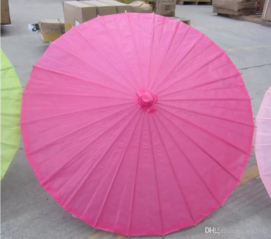 Bride Wedding Parasol Child Handmade Painting Paper Blank Umbrella Stage Performance Prop Paper Umbrella Decoration Craft Umbrella Dh9187