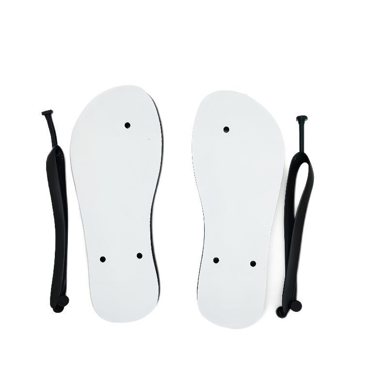 Großhandel! PVC-Schuhe Sublimation Blindflip-Flops Wärmetransfer Druck Strandschuhe Freizeitpantoffeln von Express A0098