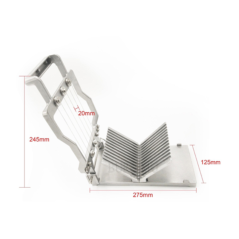 市販のステンレススチールチーズスライサー /チーズカッターマシンワイヤー304ステンレススチールカッターキットカッティングボードチーズスライス