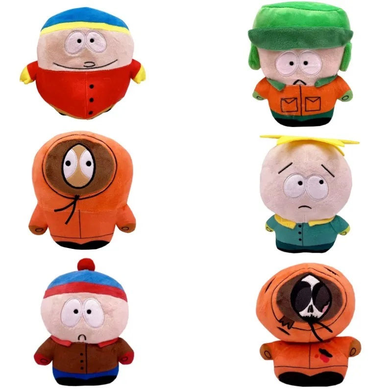 20cm South Park Toys Toys Cartoon Pollush Doll Stan Kyle Kenny Cartman Plux Pillow Peluche Toys Children Birthday Gift
