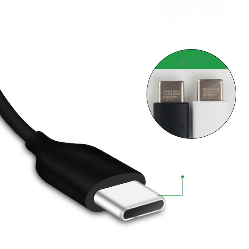ADAPTER TYP-C USB-C MANA till 3,5 mm hörlurkabeladapter Aux Audio Female Jack för Samsung Note 10 20 Plus