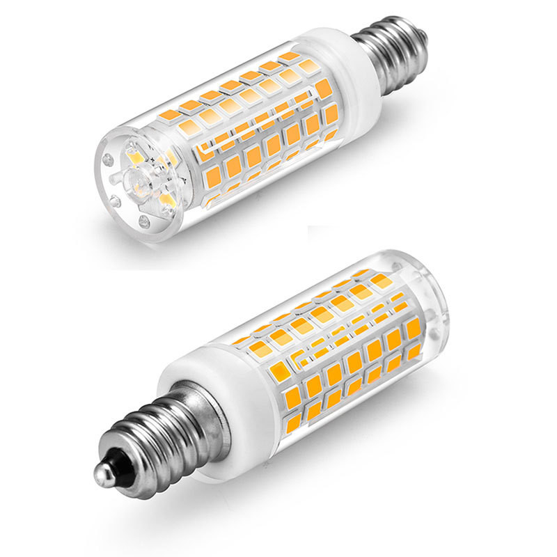 MINI E14 LEDランプ5W 7W 9W AC 110V LEDコーンバルブSMD2835 360ビーム角度ハロゲンシャンデリアライトD3.5