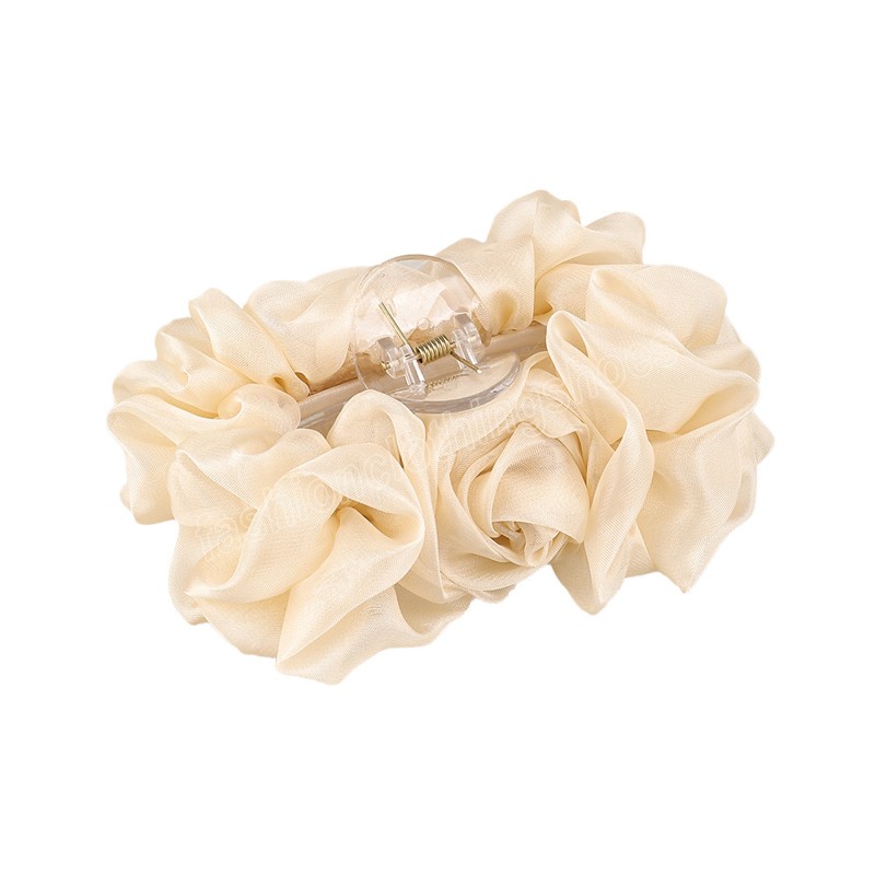 Donne coreane Ragazze Chiffon Artigli capelli Fermagli capelli Bowknot Copricapo Forcina capelli di grandi dimensioni Barrette capelli Accessori capelli alla moda