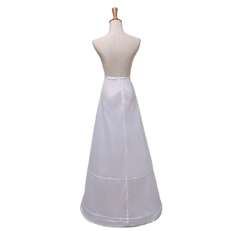 Brand New A-line Petticoats White 2-Hoops Underskirt for Wedding Dress Bride Gown Wedding Accessories