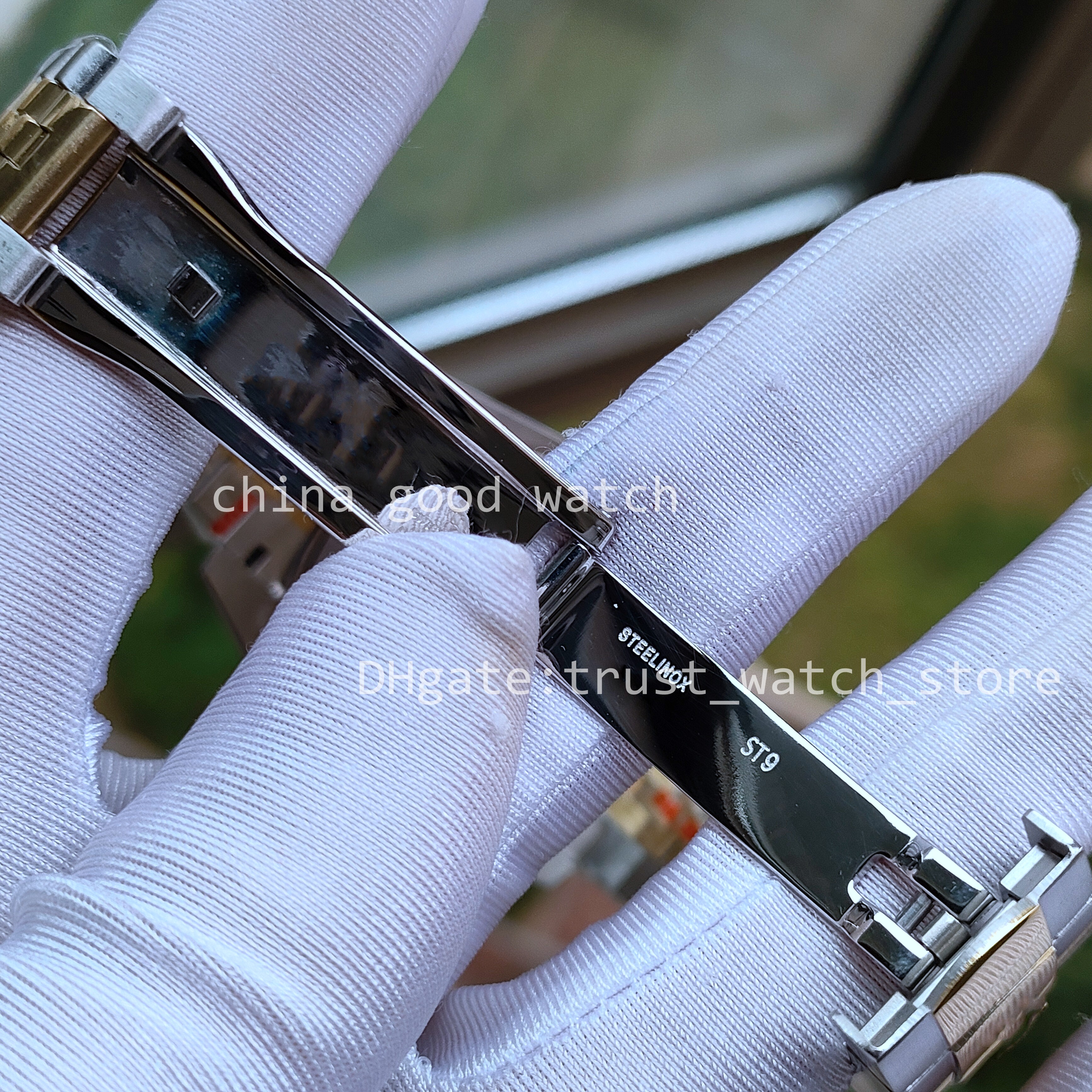 20 kolorów st9 super zegarek dwuosobowy biały rzymski wimbledon mens automatyczny ruch 41 mm zegarek klasyczne zegarki 904L Steel Sapphi242r
