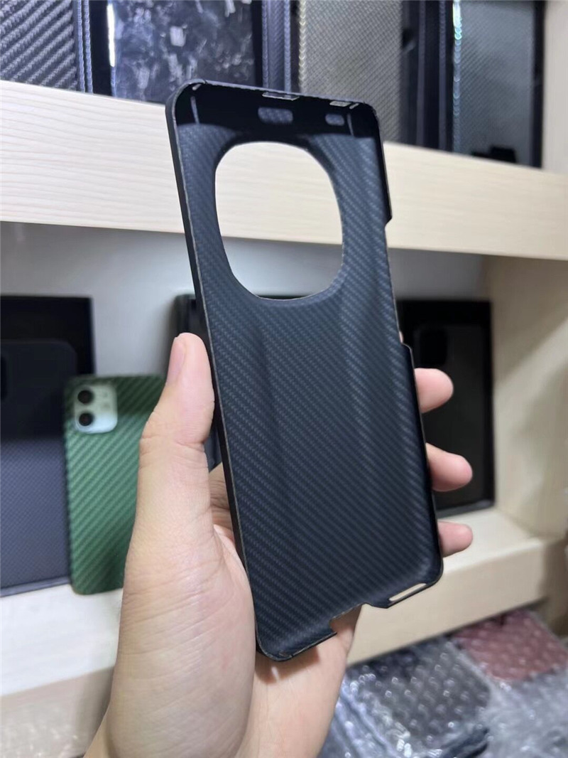 Coque fine en aramide en Fiber de carbone véritable, étui rigide pour Honor Magic5 Ultimate Matte Armor