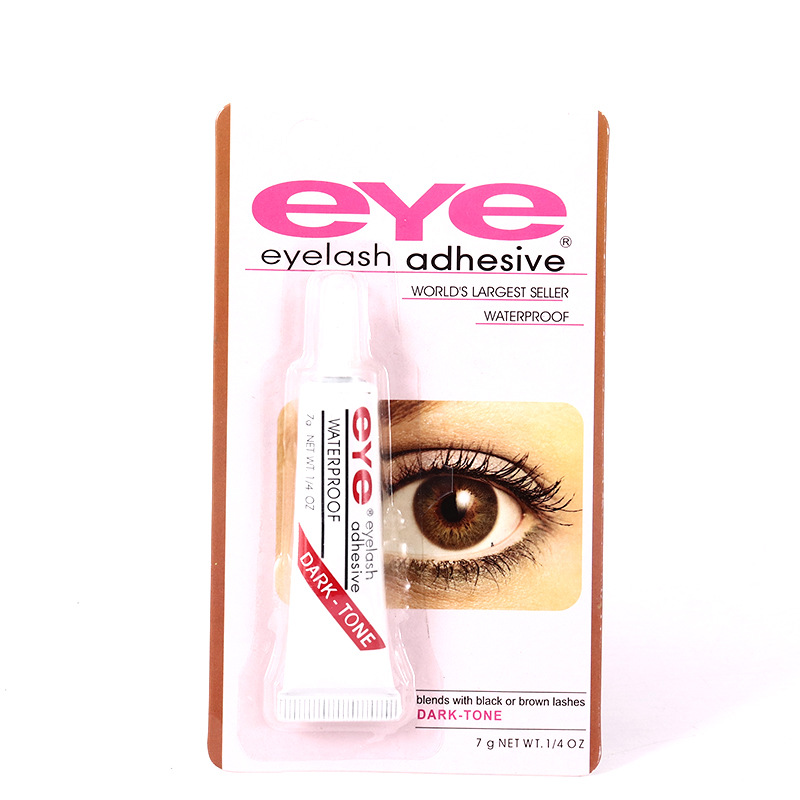 7g Eyelash Adhesives Glue Clear-white/Dark-black Transparent Waterproof False Eyelashes Adhesive 