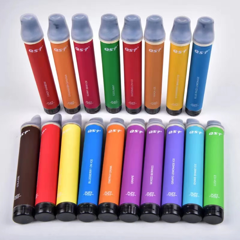 Puff Flex 2800 trekjes Elektronische sigaretten Wegwerp e-sigaret vape Penapparaat 850mAh Batterij Voorgevulde vape 25flavers op voorraad