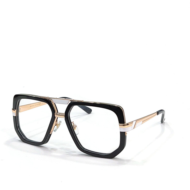 Nouveau design de mode cadre carré lunettes optiques rétro 662 style simple et populaire allemand mâle lunettes de qualité supérieure transparent len244i