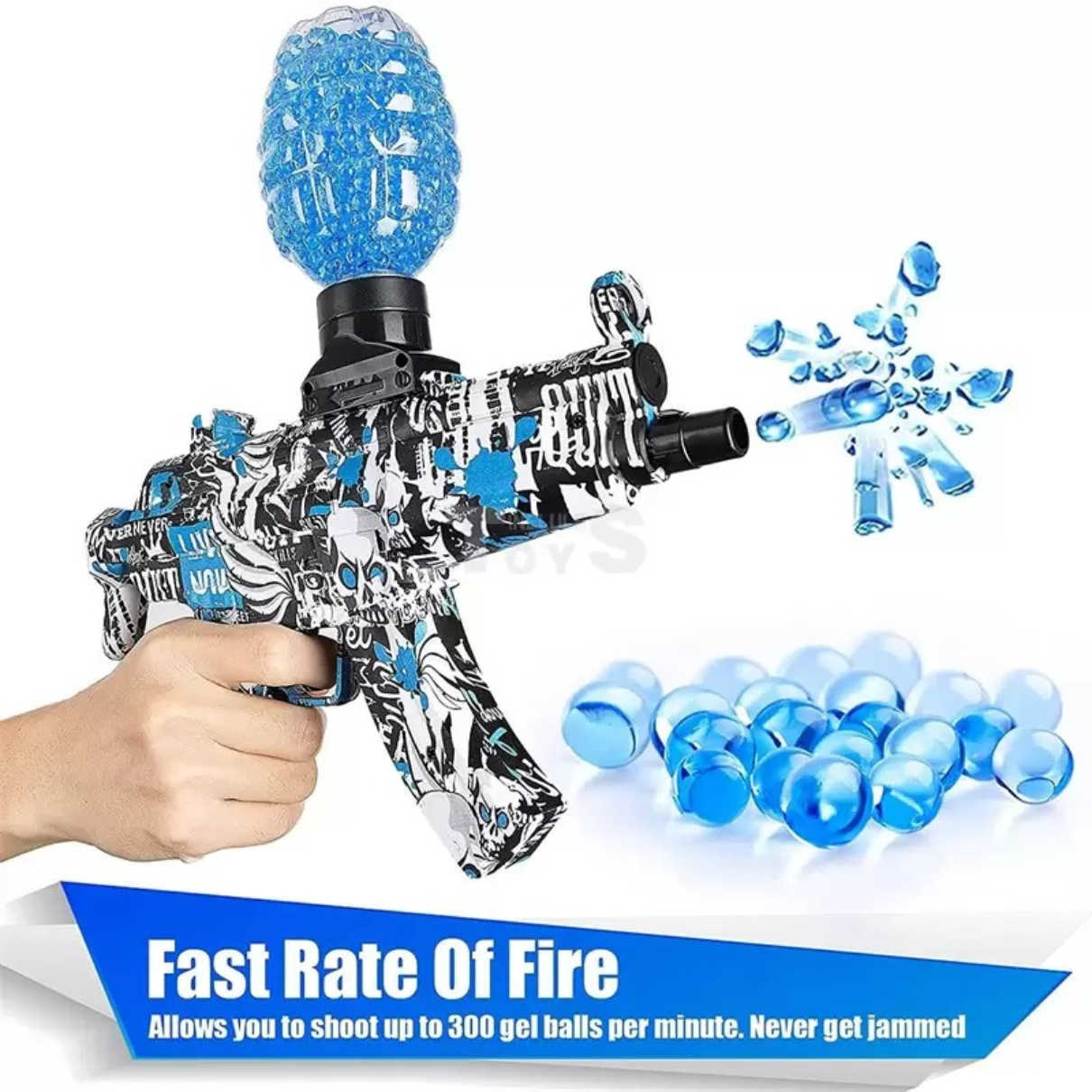 MP5 AK M4 Gun Toy Elektrisch Automatische Gel -Ball Shockwave -Waffenspielzeug CS gegen Outdoor -Spiele Erwachsene Boy Schießen