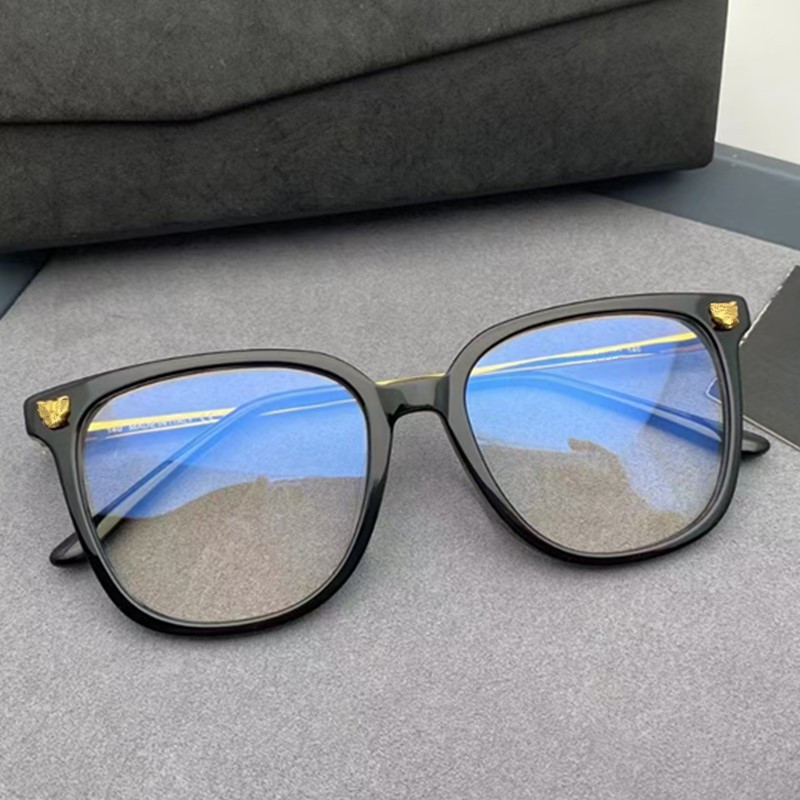 2023ルクスC346処方眼鏡用のビッグスクエア眼鏡フレームサングラス