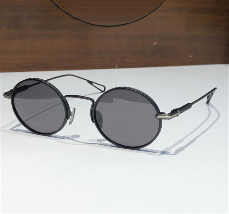 Nowe okrągłe okulary przeciwsłoneczne 8178 Znakomita metalowa rama vintage literacka wysokiej klasy Outdoor Uv400 Ochrona okularów