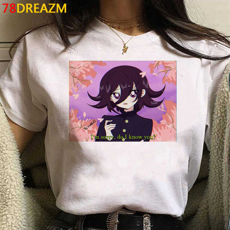 Мужские футболки Ouma Kokichi Danganronpa v3 Футболка для одежды Мужчина Случайная эстетическая эстетическая Tumblr Harajuku Kawaii Ulzzang