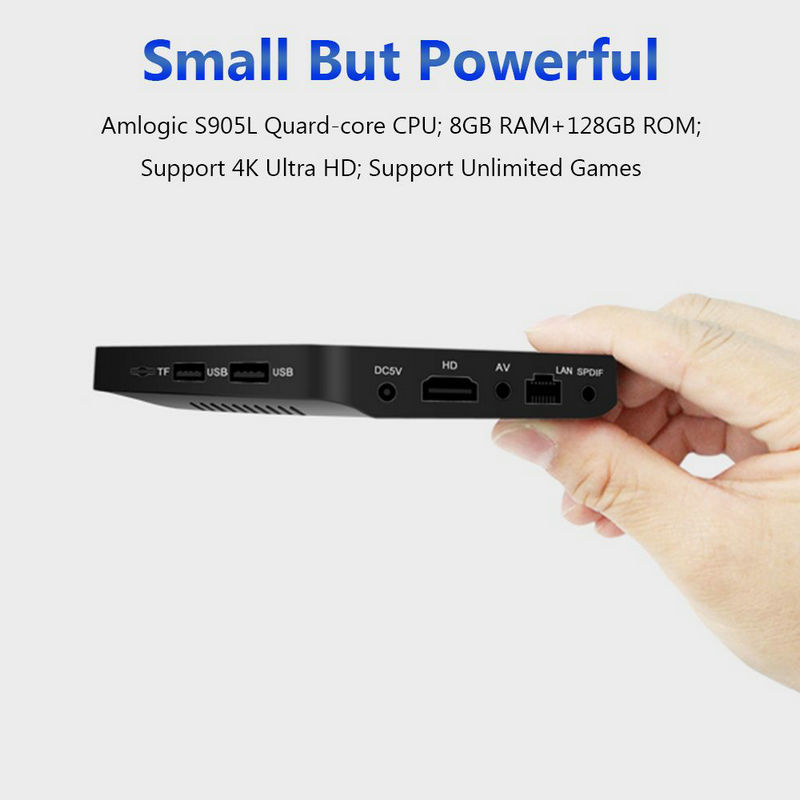 Q96 Mini Smart TV Box 2GB 16GB Android 10.0 AmLogic S905L Quad Core 2.4g WiFi 4K Set Top Box Player Media Player