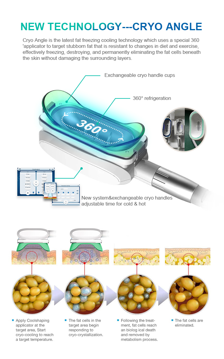 Professional Portable 7 in 1 40k Ultrasonic Slimming Ultrasound 360° Cryolipolysis Fat Freeze Machine plantations Fat Burning Lipo Massage machine