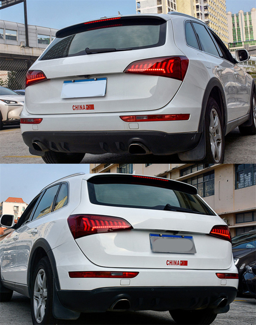 Feux arrière de voiture pour Audi Q5 Q5L 20 08-20 18 feux arrière de stationnement de recul feu arrière ampoule de Signal LED