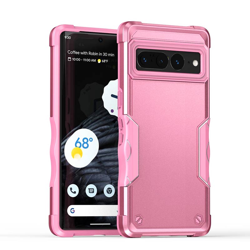 2-in-1-Dual-Layer-Handyhüllen, rutschfeste Rüstung, stoßfest, für iPhone 15 Plus Pro Max 14, Samsung S23 S24 Ultra A14 A34 A54 5G, Google Pixel 7 Pro, weiche TPU-Hart-PC-Rückseite