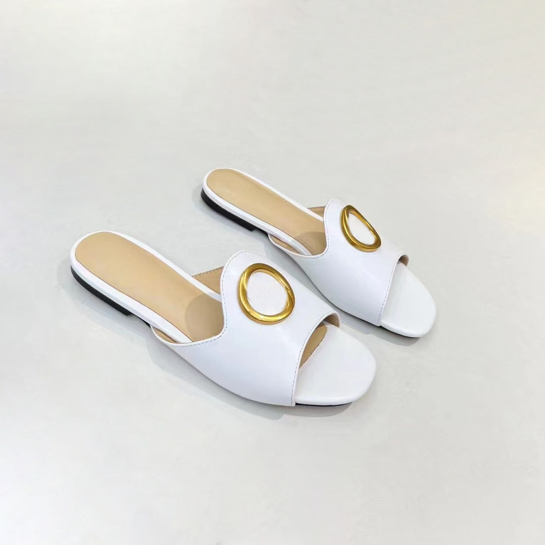 Sandals Sunset Flat Comfort Mules Padded Front Strap Slippers Fashionable Easy-to-wear Shoes Slides size 35-42