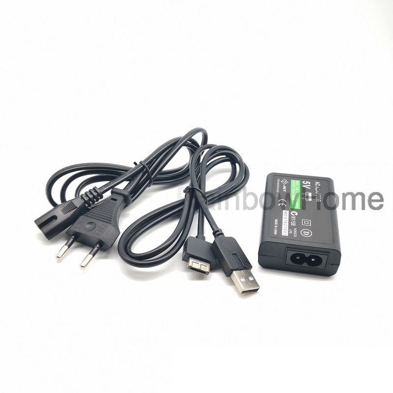 AC Power Adapter Wall Charger for PS Vita PSV PSP 1000 2000 3000 Slim استبدال بيانات USB