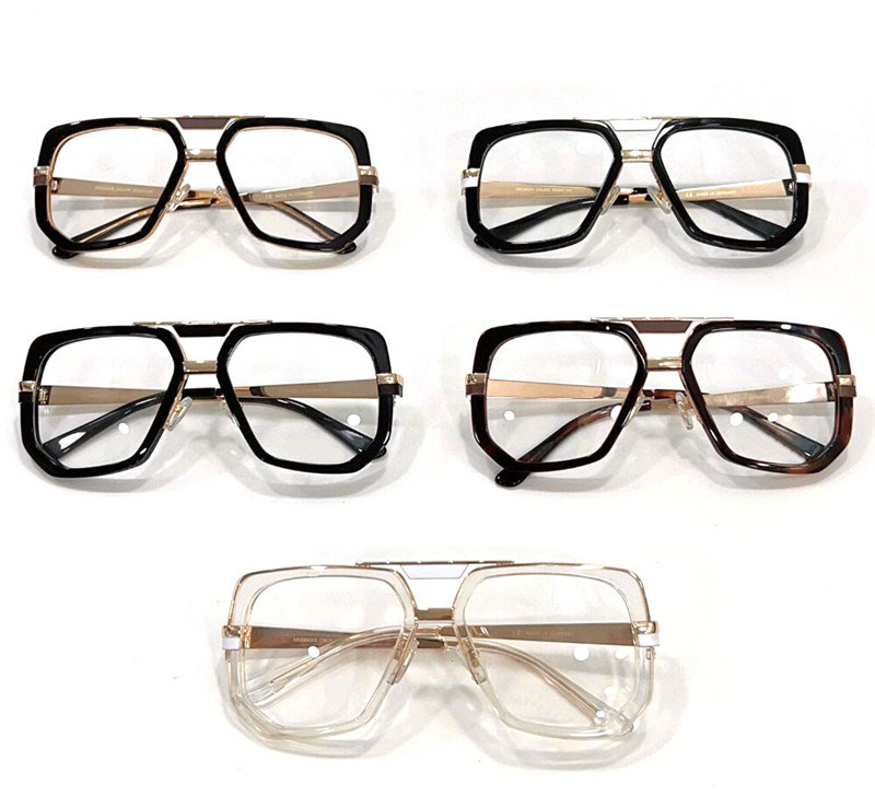 New fashion design square frame retro optical glasses 662 simple and popular style German male top quality glasses transparent len244i