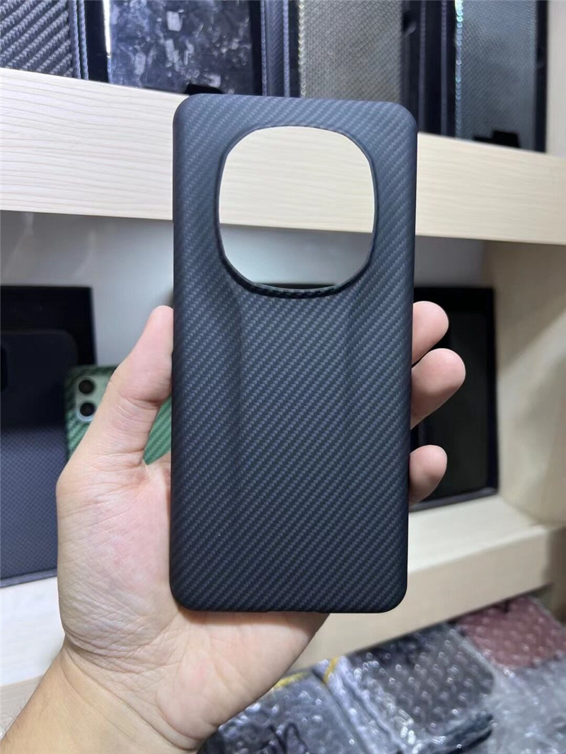 Coque fine en aramide en Fiber de carbone véritable, étui rigide pour Honor Magic5 Ultimate Matte Armor