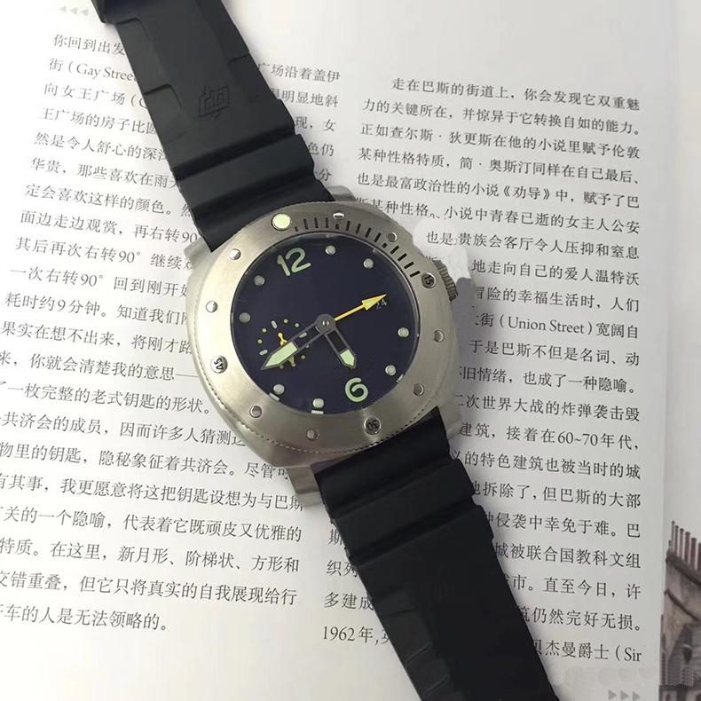 メンズファッションカジュアル防水腕時計メンズ自動機械式ステンレス鋼腕時計マンミリタリーレロジオ Masculino モントレデラックス腕時計